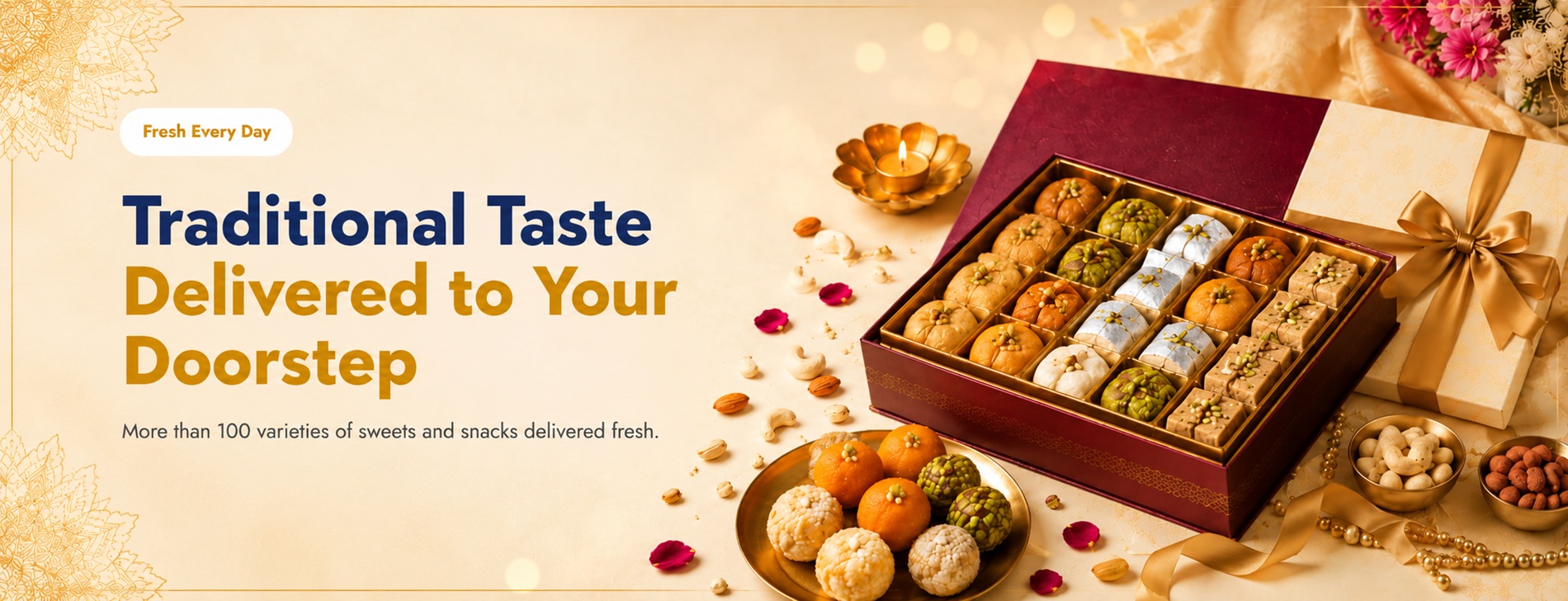 Ganga Sweets Banner