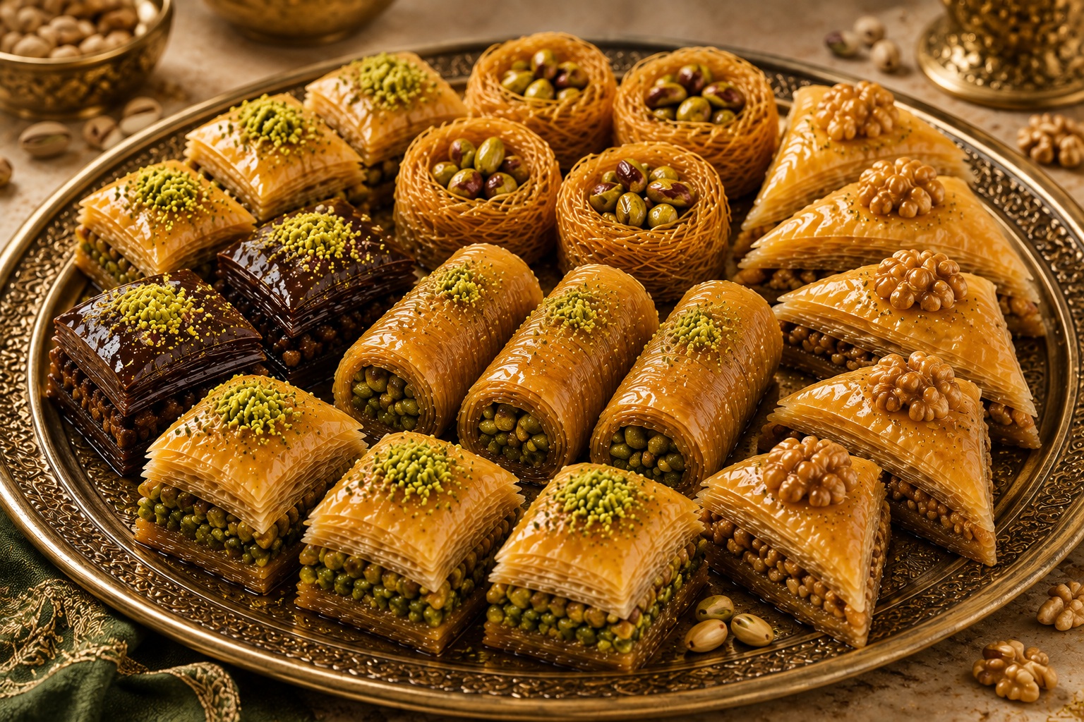 Baklava & Kunafa Varieties
